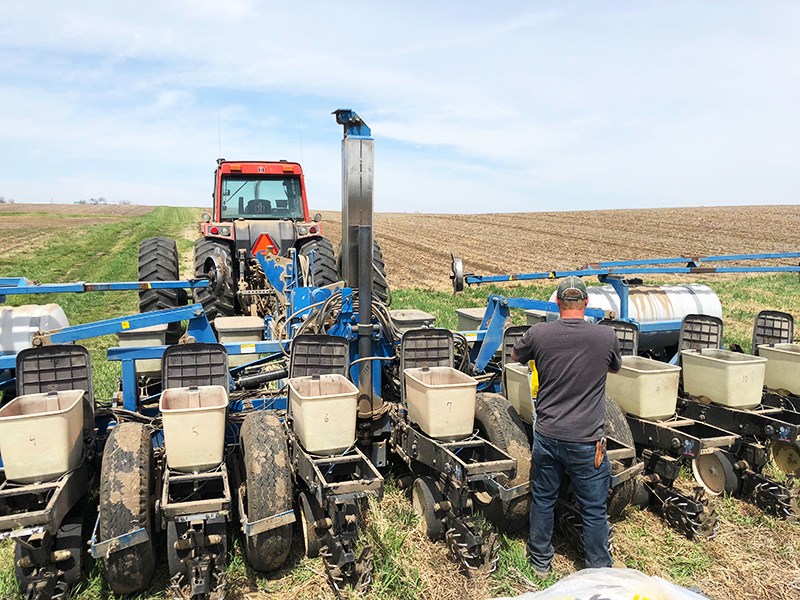 Refilling 2600 Kinze Seed Boxes