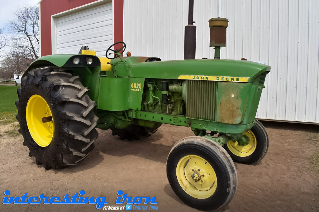 John Deere 4020 tractor auction 0724Maring4020Wheatland2