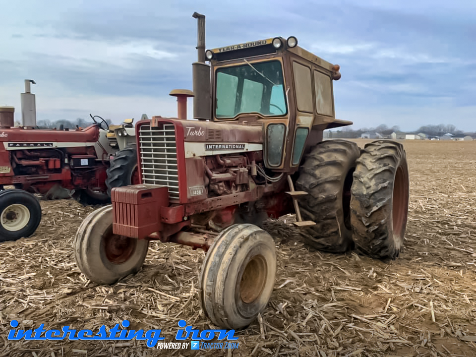 Farmall 1456 tractor auction 0728Dimmett1970IH1456barnfind