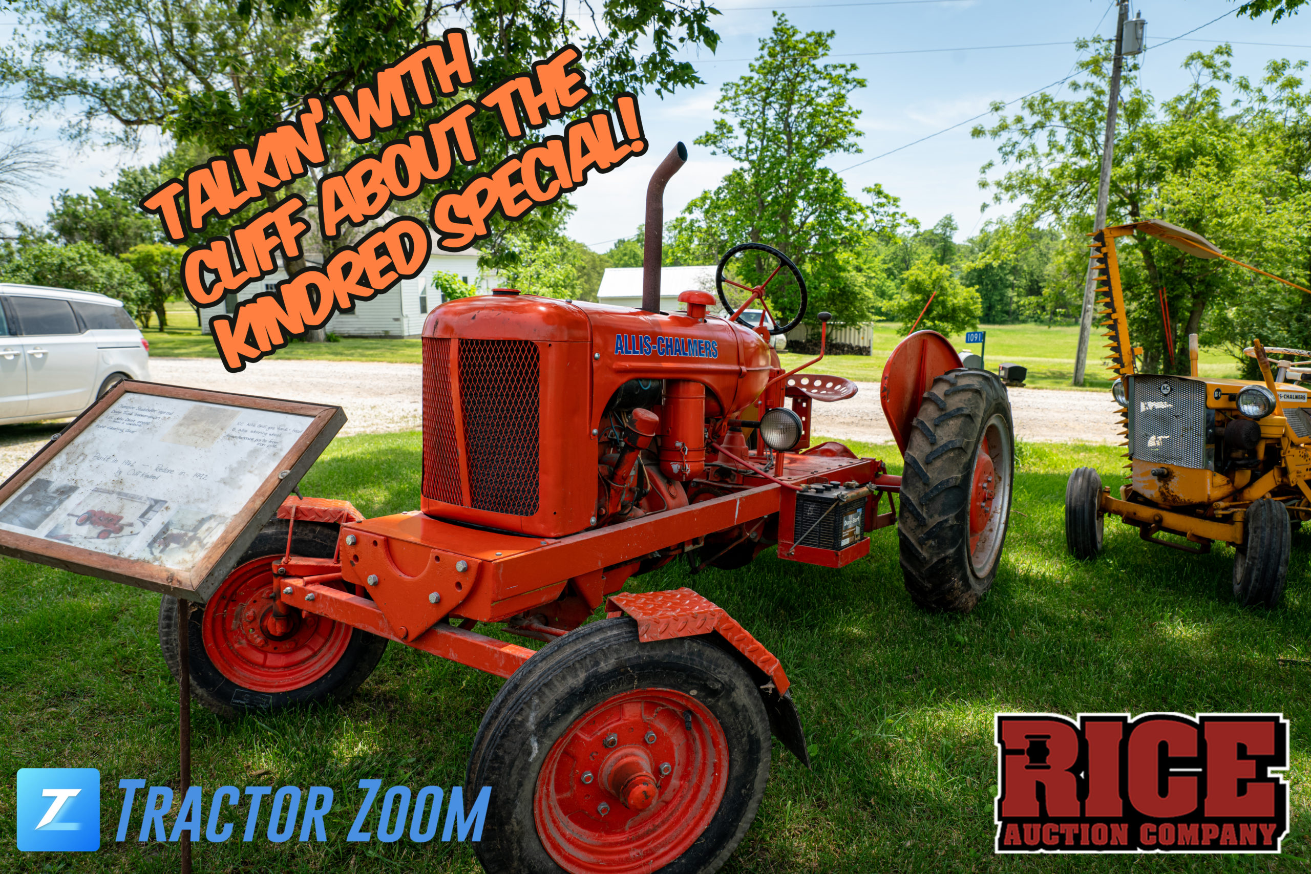 Allis Chalmers tractor auction Kindredspecial