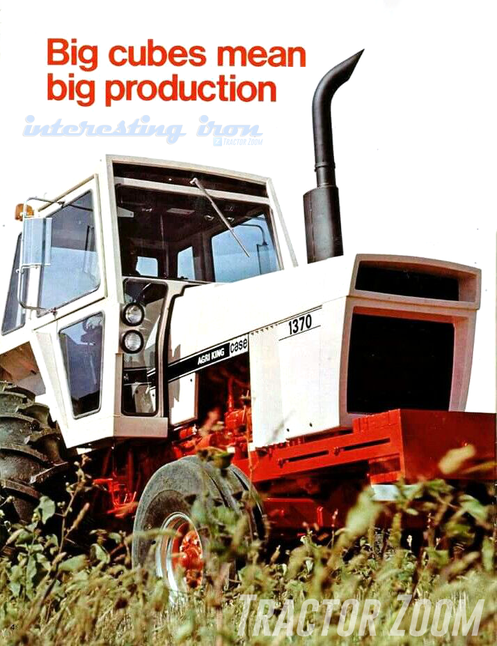 case 1370 advertising 1370 Big Cubes