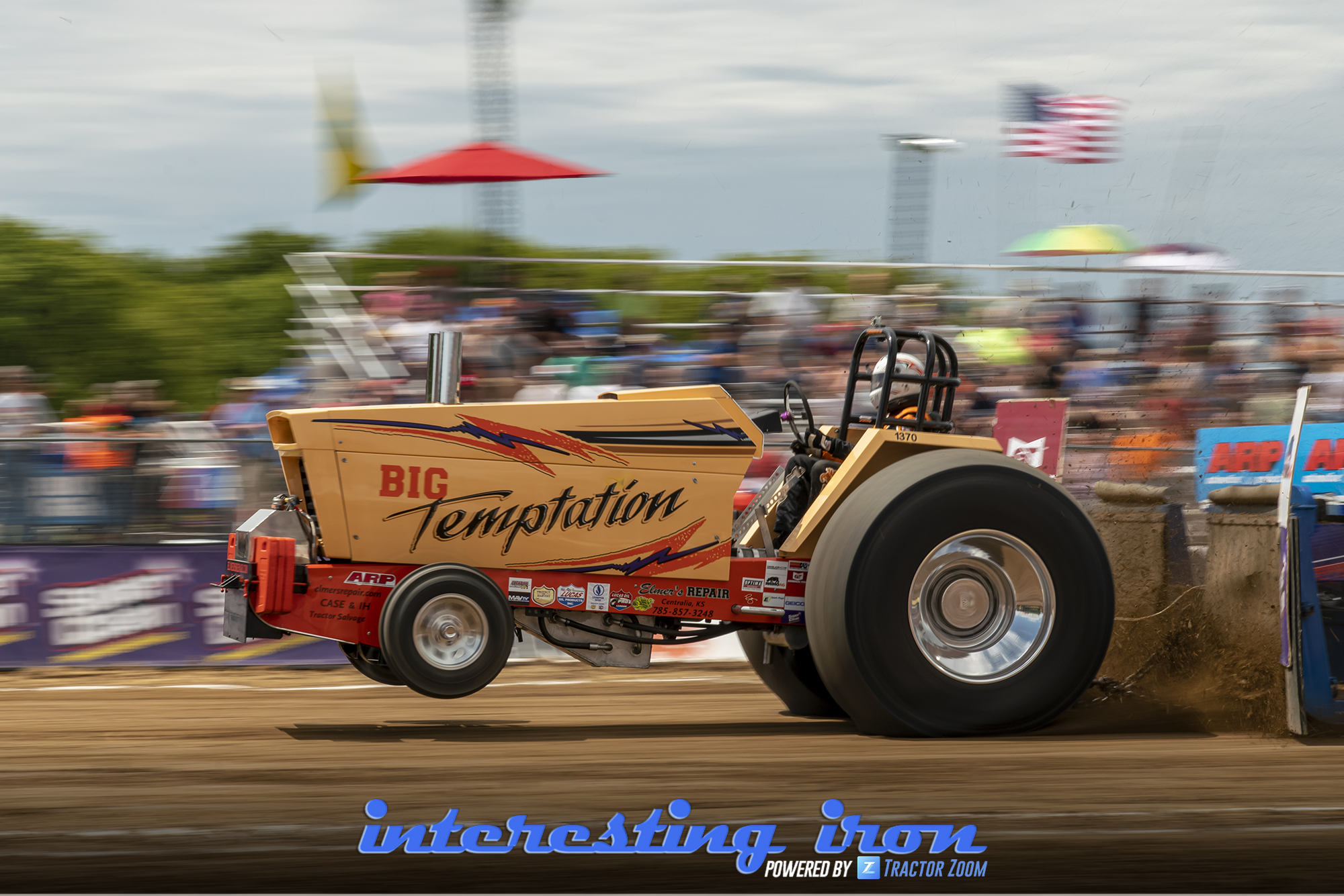case 1370 big temptation pulling tractor Big Temptation
