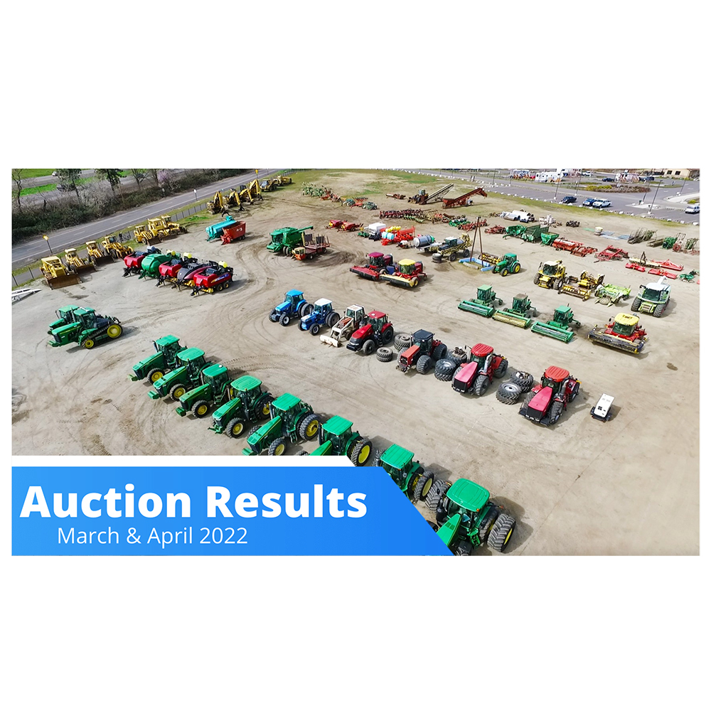 Auction Results | March & April 2022
