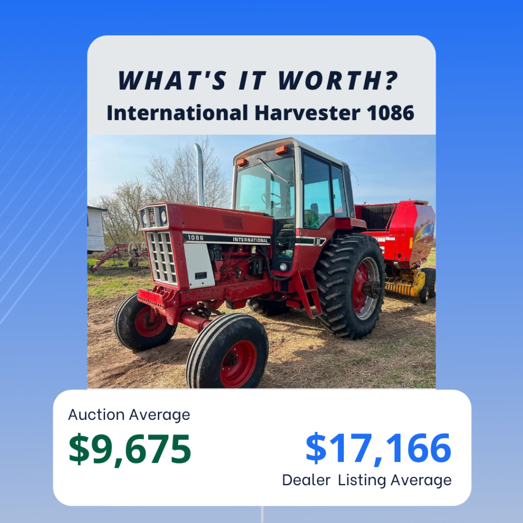 What is my International Harvester 1086 worth?