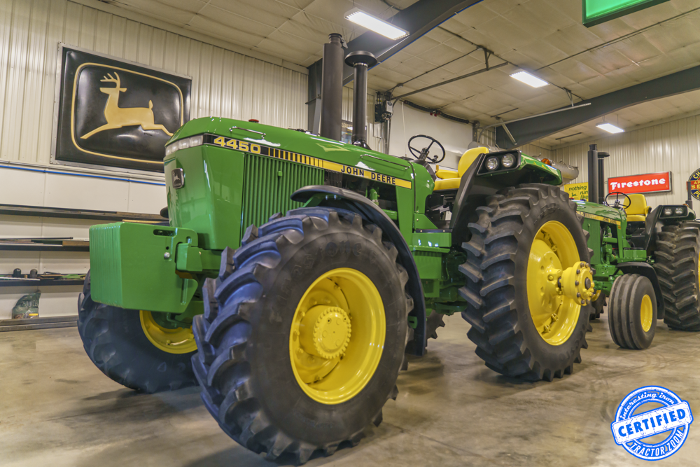 John Deere 4450 MFWD open-station