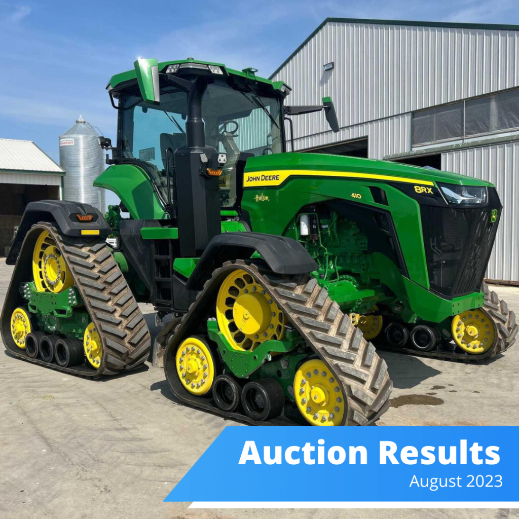 August 2023 AUCTION RESULTS