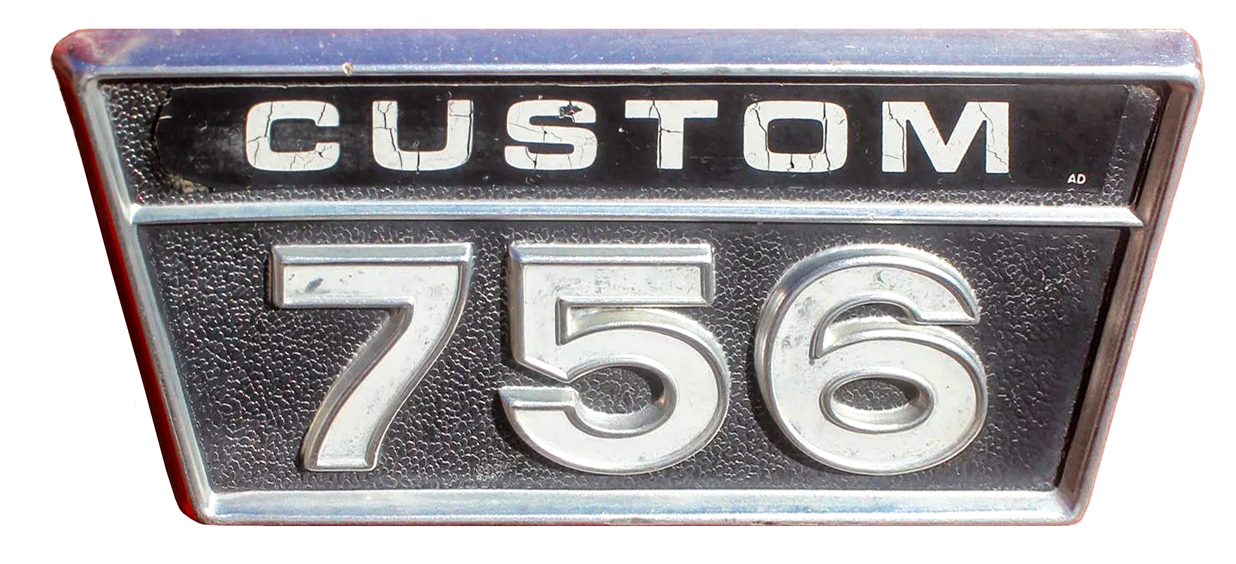 756 Custom badge